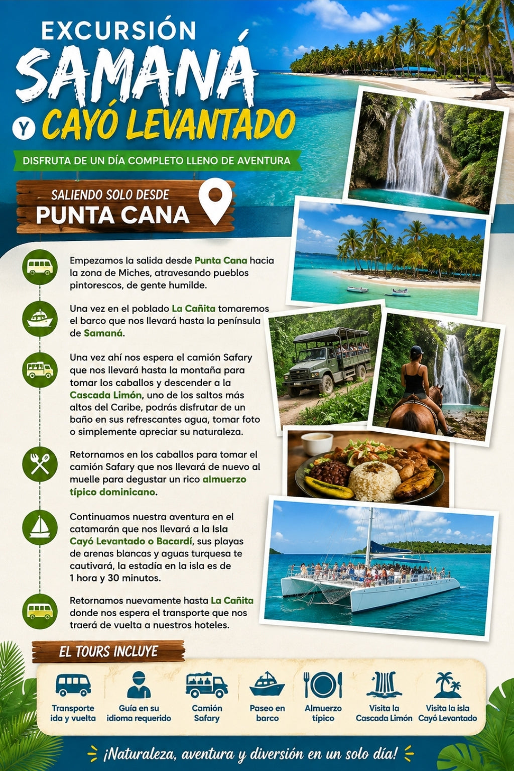 Tour Salto El Limón Samaná